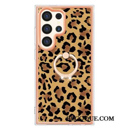 Kuori Samsung Galaxy S24 Ultra 5g Leopard Print -sormustelineellä