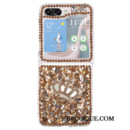 Kuori Samsung Galaxy Z Flip 5 Crown Charms