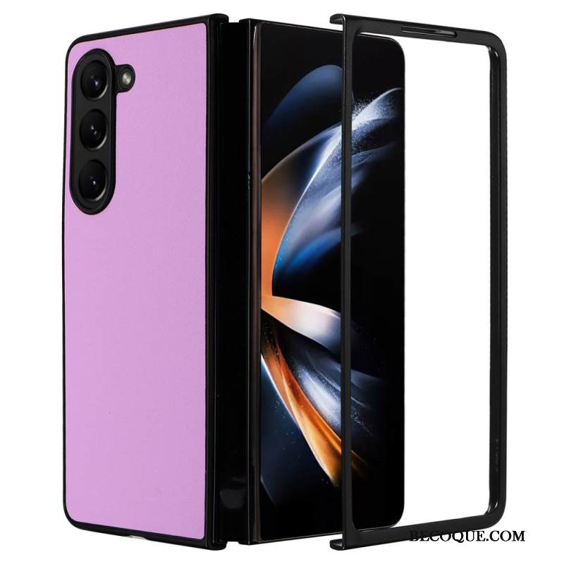 Kuori Samsung Galaxy Z Fold 6 Nahkaefekti Suojakuori