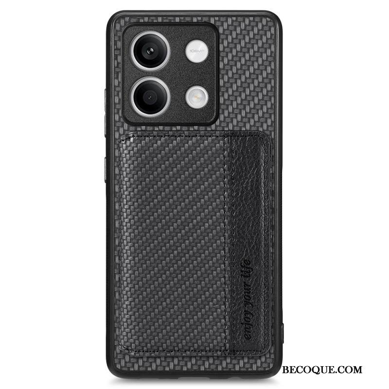 Kuori Xiaomi Redmi Note 13 5g Carbon Fiber Texture -korttipidike