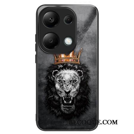 Kuori Xiaomi Redmi Note 13 Pro 4g Crown Lion Karkaistu Lasi