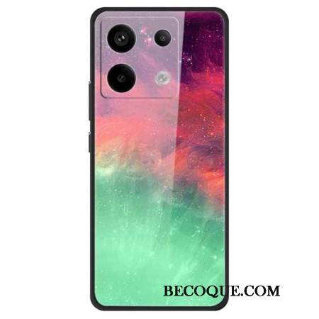 Kuori Xiaomi Redmi Note 13 Pro 5g Karkaistu Lasi Värillinen Kuvio Suojakuori