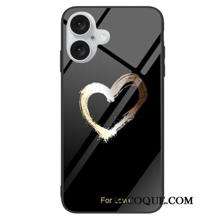 Kuori iPhone 16 Plus For Love Black