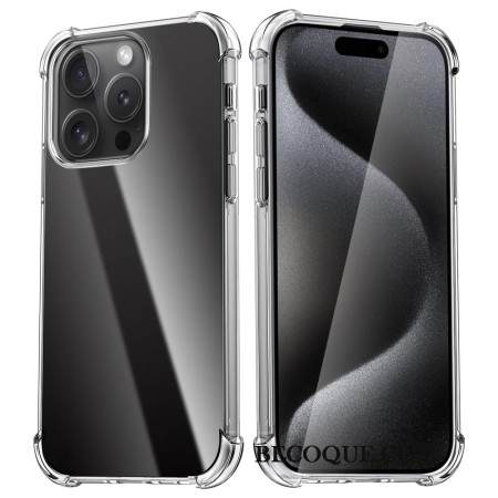 Kuori iPhone 16 Pro Läpinäkyvä Iskunkestävä