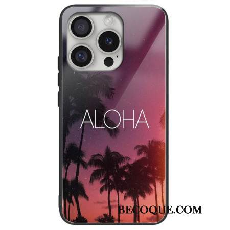 Kuori iPhone 16 Pro Max Aloha Karkaistu Lasi