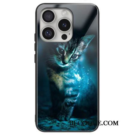 Kuori iPhone 16 Pro Max Karkaistu Lasi Cat