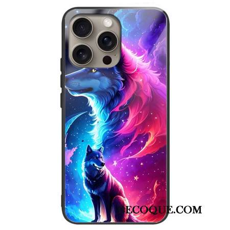 Kuori iPhone 16 Pro Max Starry Wolf Karkaistu Lasi